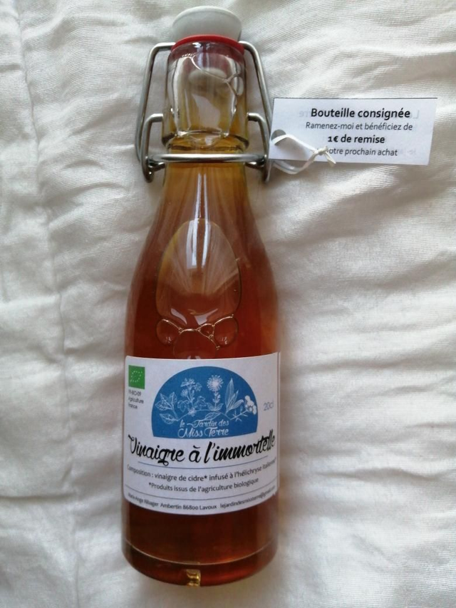 *Vinaigre à l'immortelle