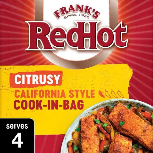 Frank's RedHot Citrusy California Style Cook-In-Bag 25g