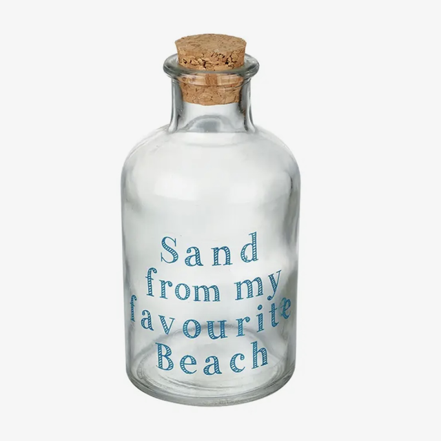 Sand from my favourite beach glass jar 