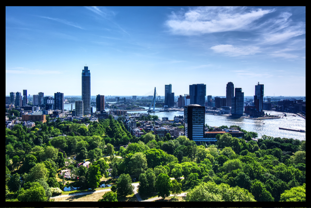 A4 Rotterdam - Photoprint Framed