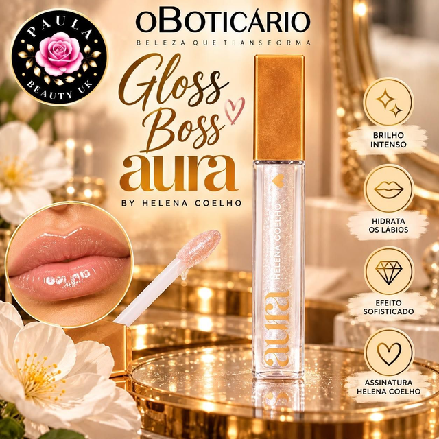 LIP GLOSS AURA BY HELENA COELHO 4 ml