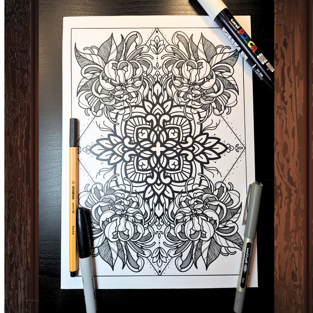 Affiche collection Rituels Botaniques - III