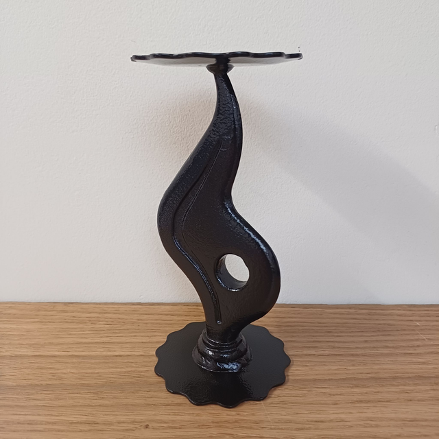 Steel Flame Candle Holder