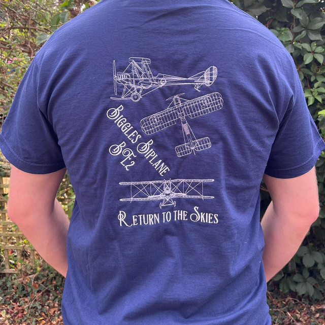 Biggles Biplane T-shirts - Donation to Rebuild