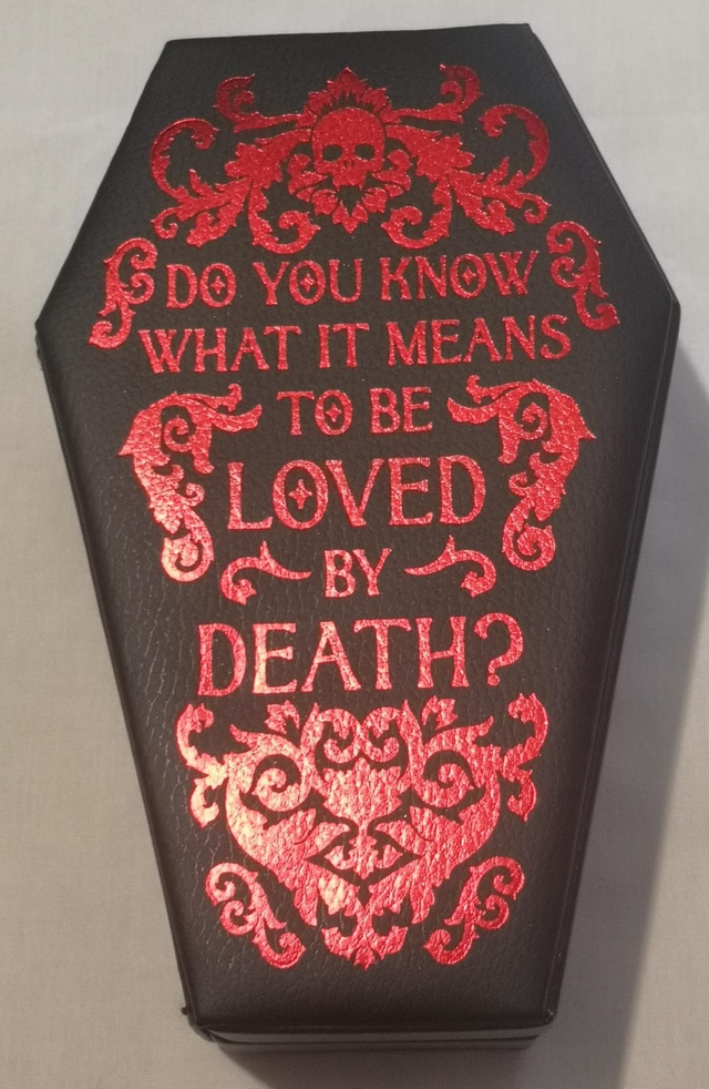 Gothic Coffin Jewellery Box