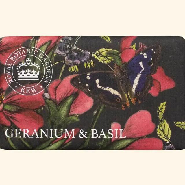Kew garden soap 240gr GENERALIUM BASIL