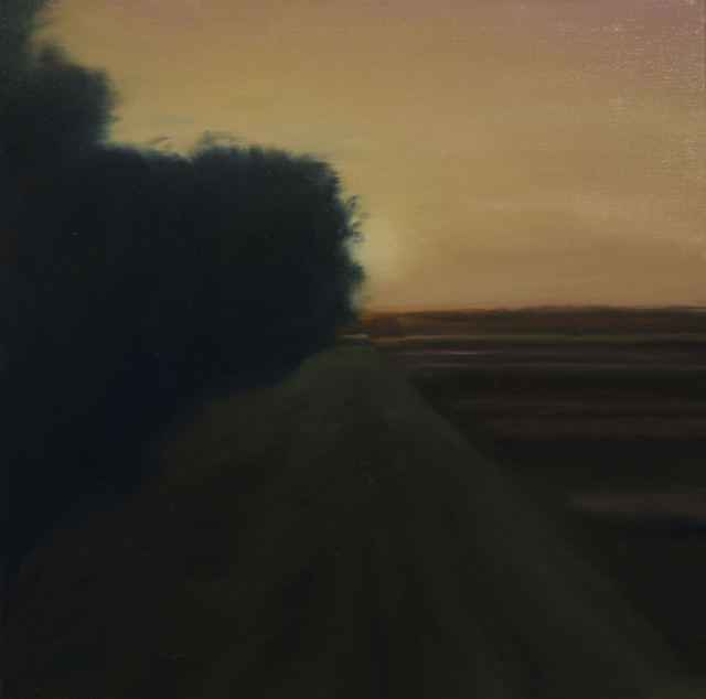 Pejzaż tonalistyczny 60x50 olej płótno 2023