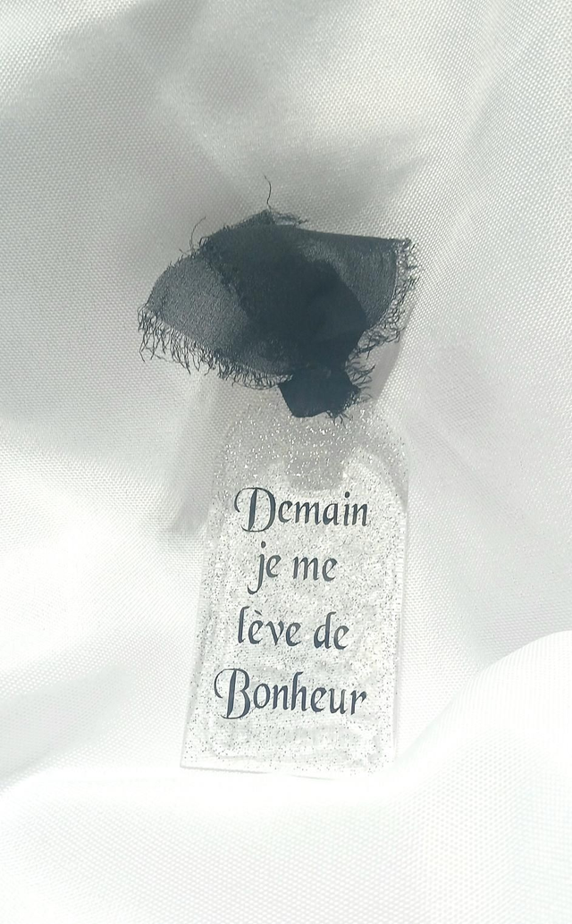 MARQUE-PAGE "Demain je me lève de bonheur"