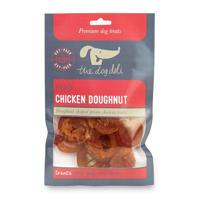 DOG DELI 100G CHICKEN DOUGHNUT DOG TREATS