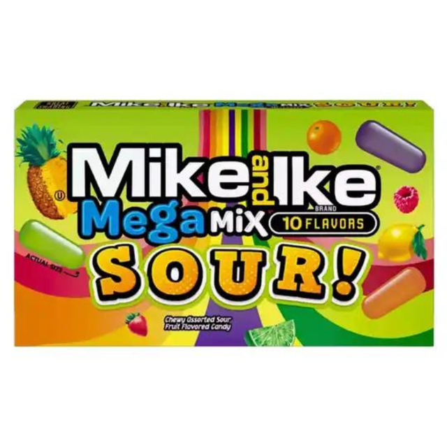 Mike&amp;ike mega mix sour (141g)