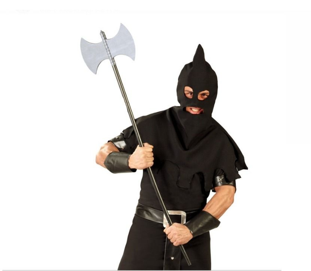 HALLOWEEN, ASCIA DOPPIA TESTA ESECUZIONE, 120 CM