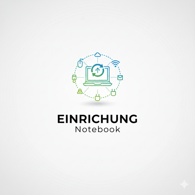 Einrichtung Notebook