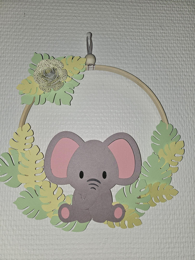 Suspension éléphant 