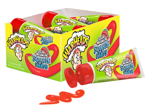 Warheads Squeeze Candy Sour Watermelon (64g)  