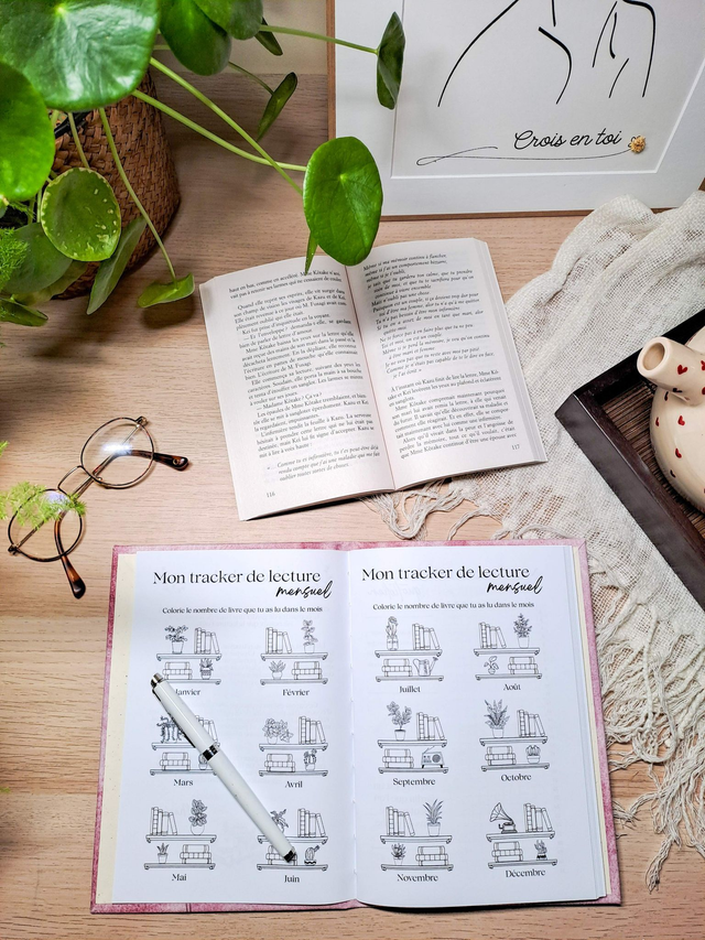 Le jardin des lectures aux camélias givrés