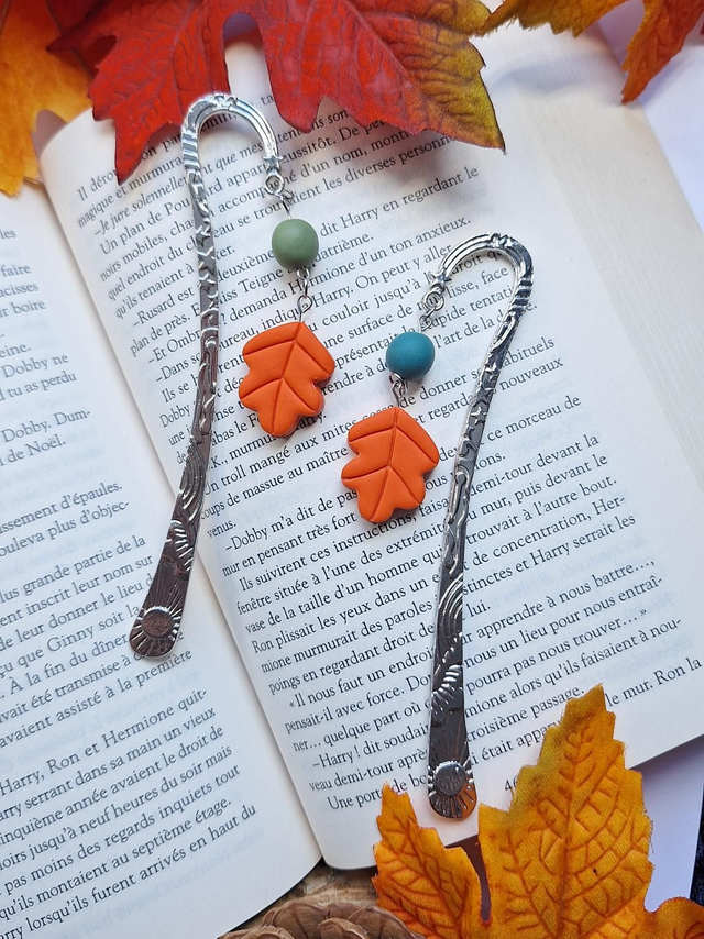 Marque-pages - Harper Orange Citrouille