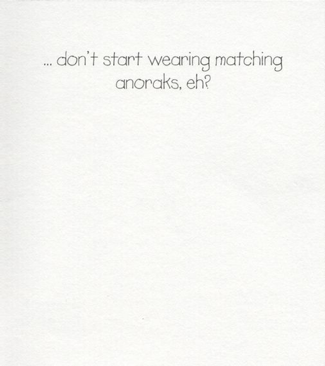Happy Anniversary To The Perfect Couple - Greeting Card