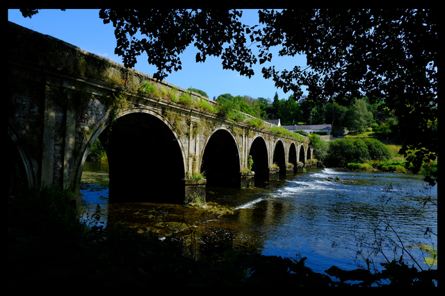 A4 Bridge in Summer - Photoprint Framed