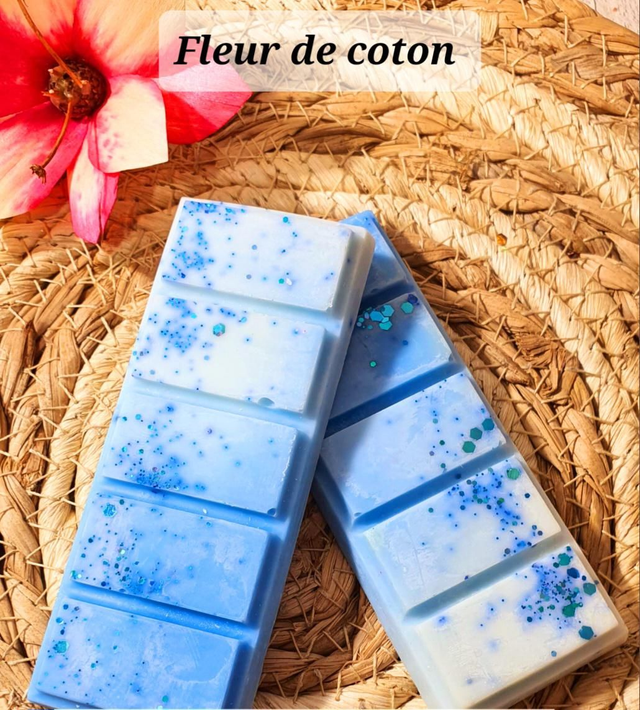 TABLETTE PARFUMÉE " fleur de coton " 
