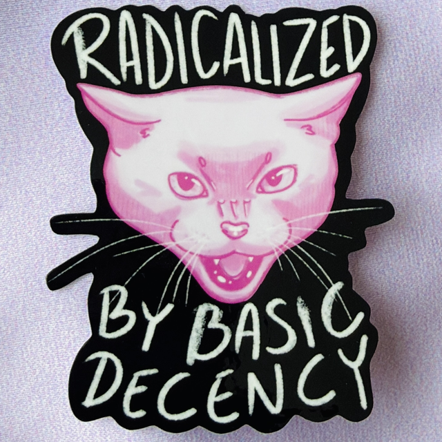 Basic decency -tarra [pinkki]