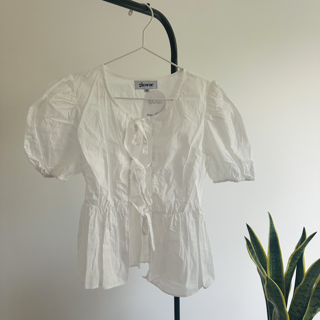 T-shirt strik blauw 