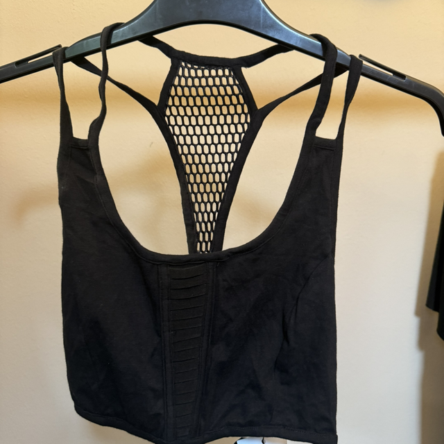 1717017 Crop Top black