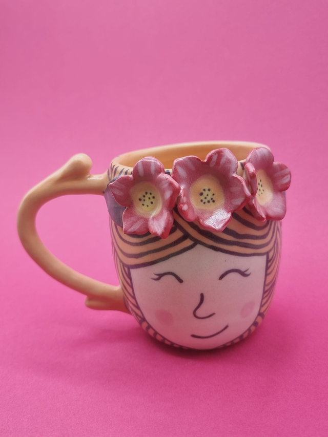 Mug demoiselle Fleurie #MDeF008