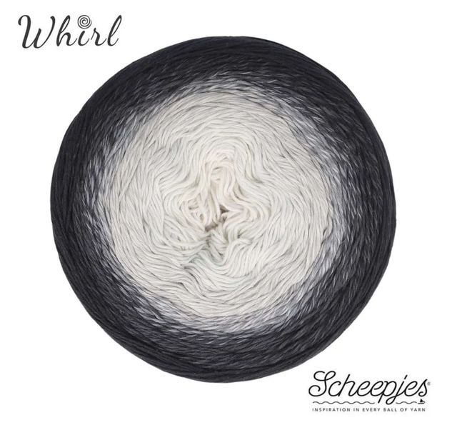 Scheepjes Cotton Whirl 1x1000m - 702 Cookies and Cream