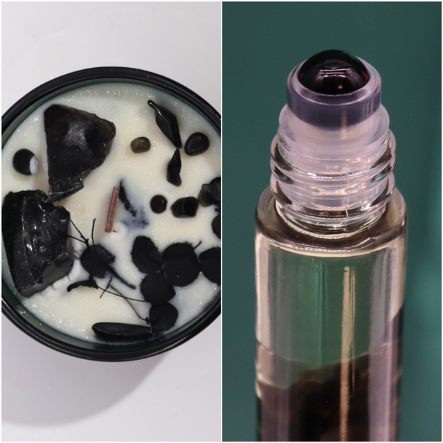 Hop Hare Candle & Essential Roll-on Duo