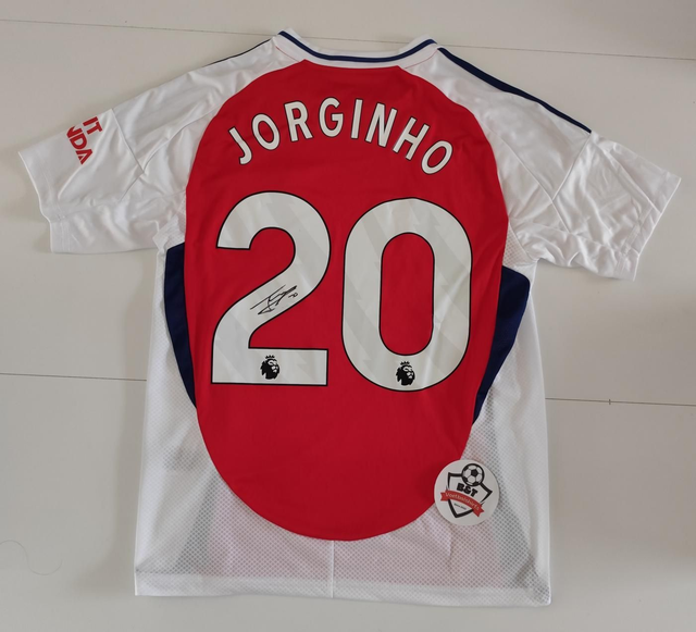 Gesigneerd Jorginho Arsenal shirt 