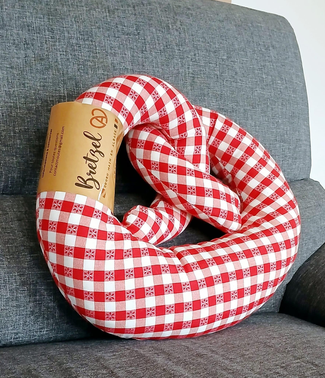 Coussin Bretzel Alsace 