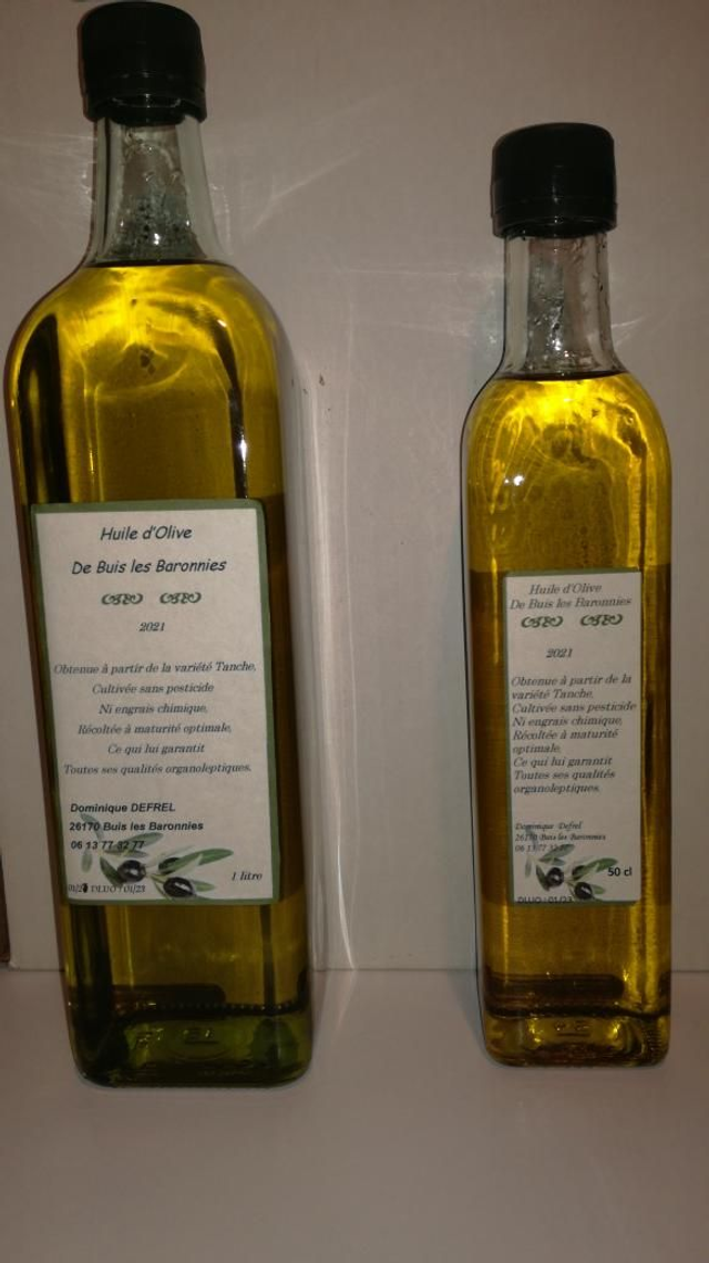 huile «d'olive de Nyons»