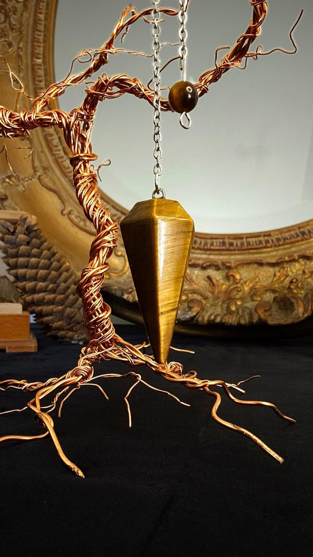 Pendule en Œil de tigre