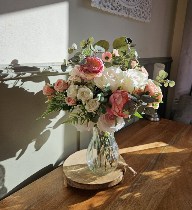 Faux Vase Arrangement 