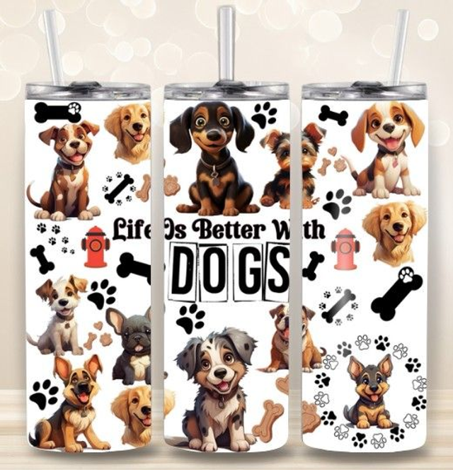 Life Is Better With Dogs 1