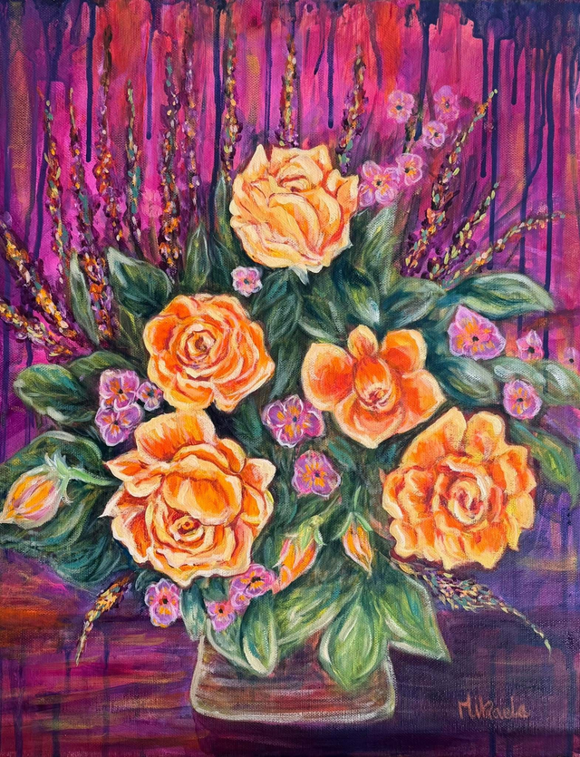 Rose still life