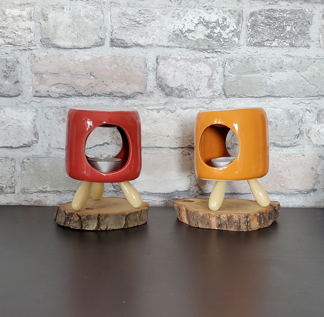 Brûleur cylindrique psychédélique