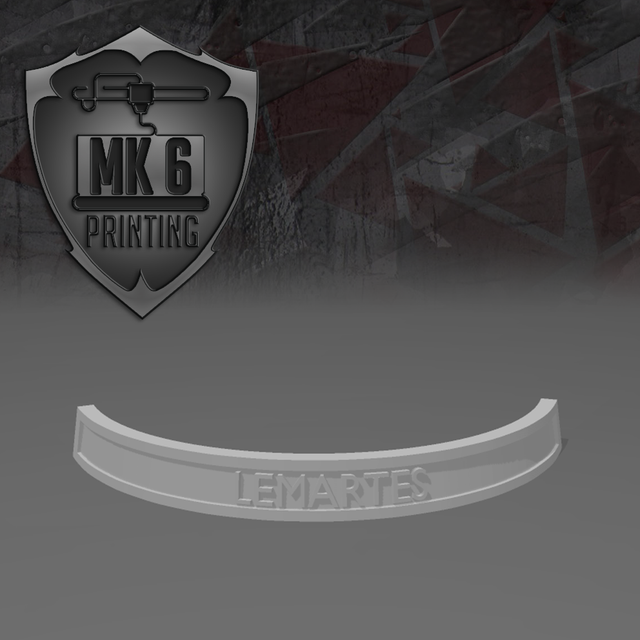 Lemartes Nameplate (40mm)