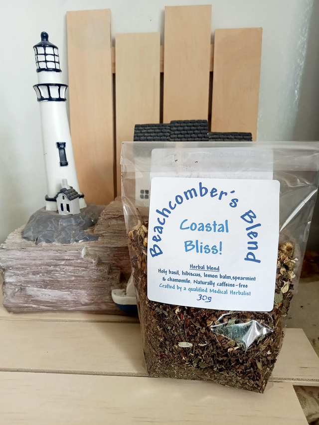 Beachcomber's Blend (Coastal Bliss) - herbal tea blend  (30g)