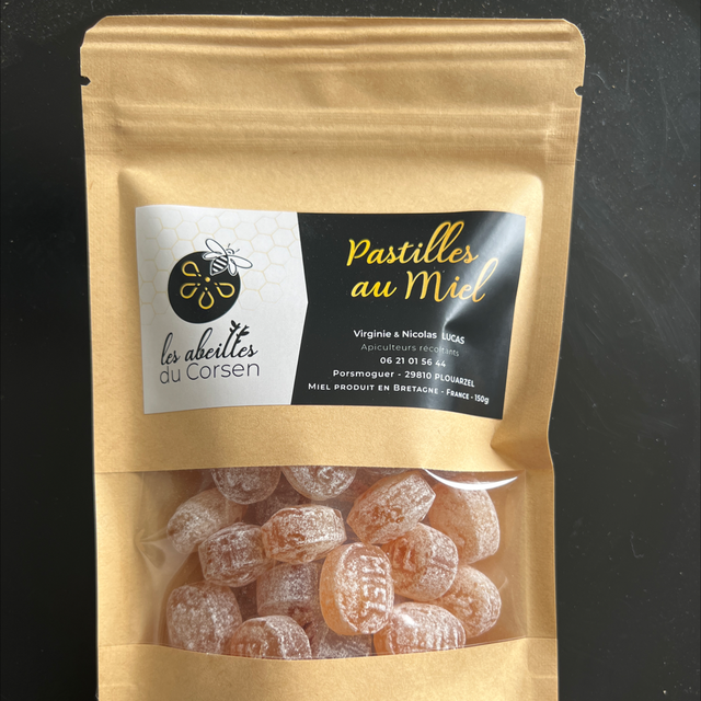 Sachet de Bonbons Pastilles au miel