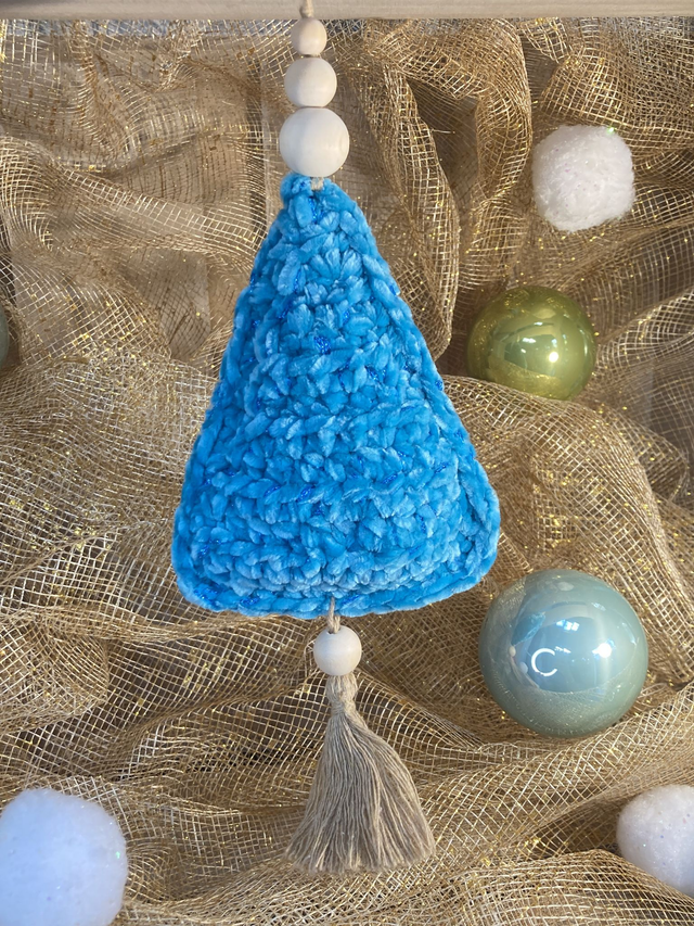 SAPIN DÉCO TURQUOISE