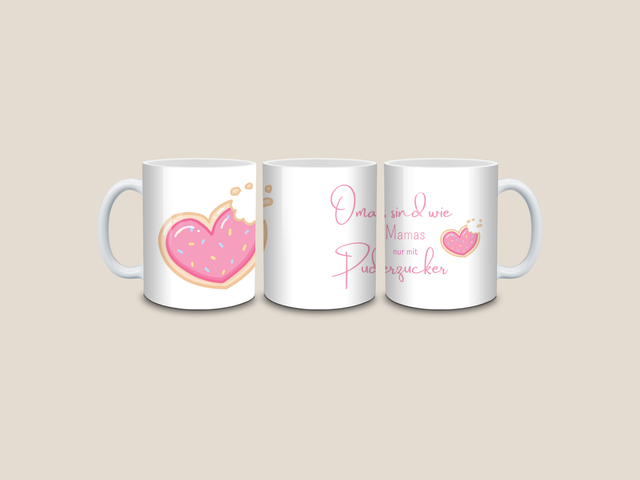 Omas sind wie Mamas nur mit Puderzucker