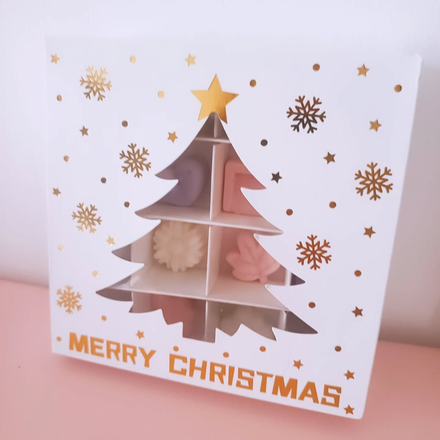 🎄 Coffret de 16 fondants parfumés – édition Noël 