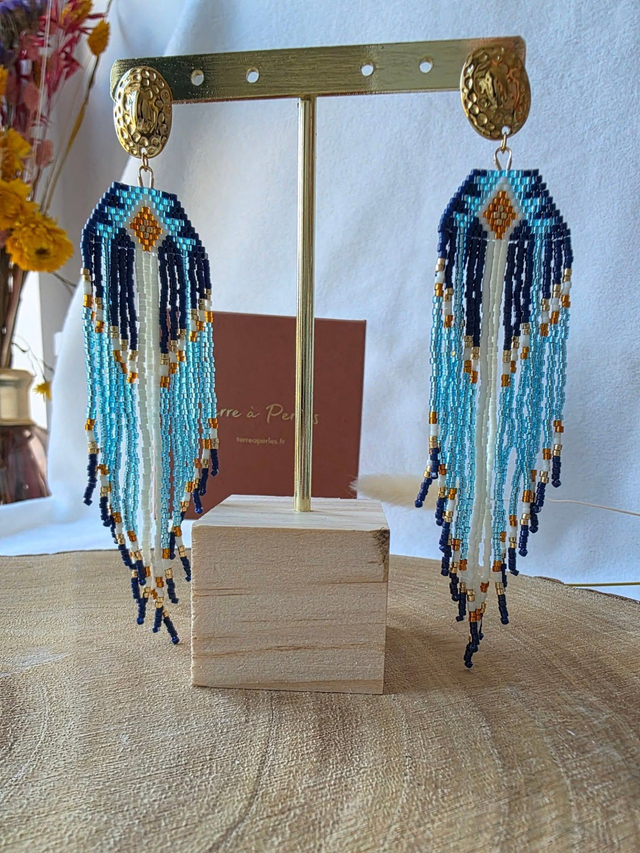 Boucles d'oreille longue XXL