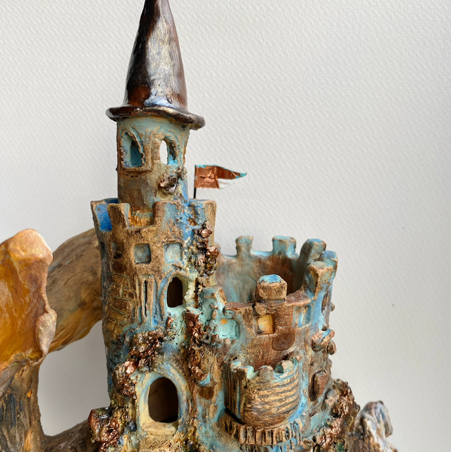 Memory Palace stoneware sculpture- Tish Campbell Exhibition