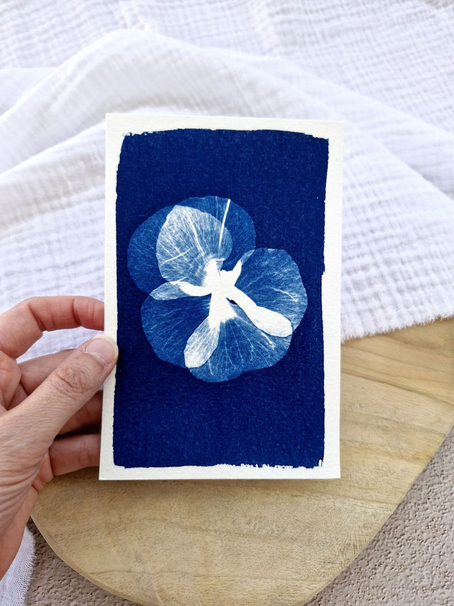 Mini CyanÔ - Carte - Pensée #2