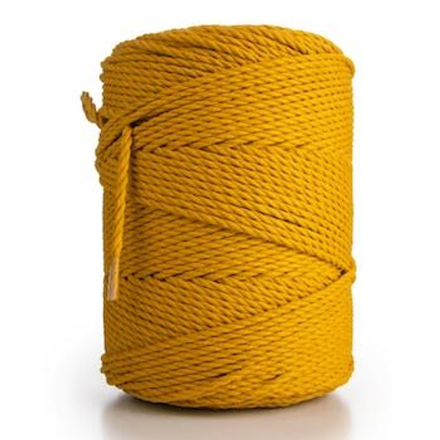 3mm Mosterd - 3 strengen - 1kg, +-270m