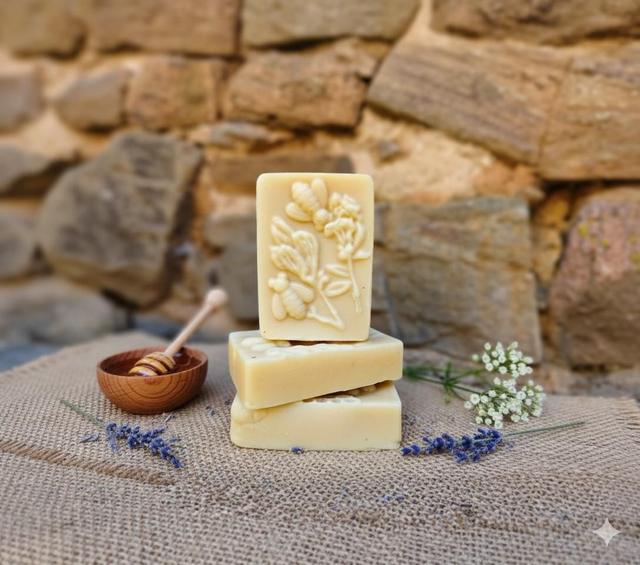 Série Limitée Savon Lait de Chèvre et Miel de Lavande