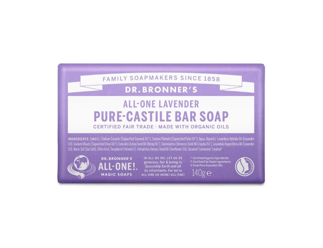 [Dr. Bronner's] Zeepblok - Pure Castile - Lavendel