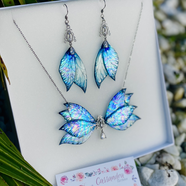 Reflets des océans - Parure complète